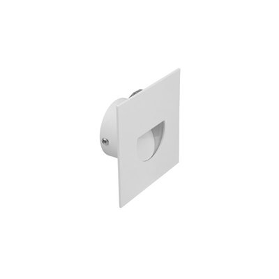 SAL Darham LED Square Recessed Wall Light White