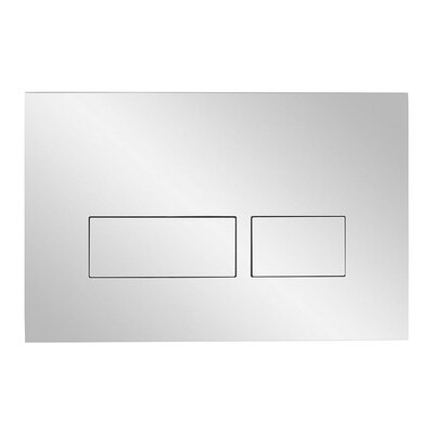 Instinct Tone Chrome Dual Flush Press Panel 152mm x 236mm INSTFRPP30CH