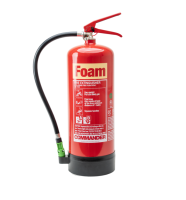 FX-FFF-006-DCF 6LTR FLUORINE FREE FOAM FIRE EXTINGUISHER - COMMANDER BRANDED