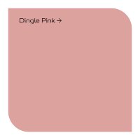 Dulux Weathershield Dingle Pink Paint Colour Swatch