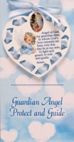 Plexiglass Baby Plaque/Boy/Blue Ribbon   (34203)