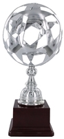 30cm Silver Star Globe Trophy | TC74