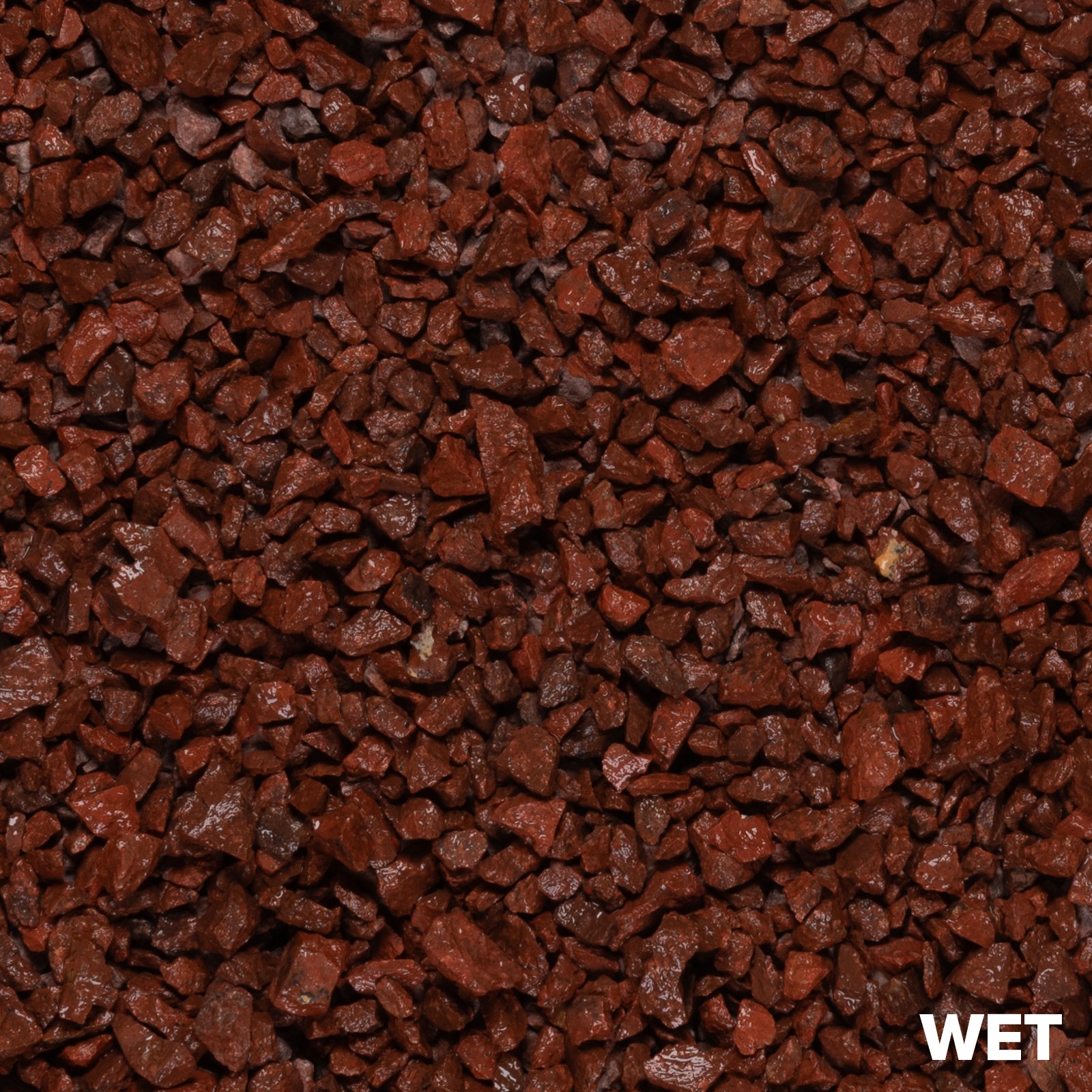 14mm Red granite chipping bulk bag