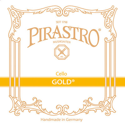 Pirastro Gold cello string set medium