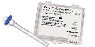 Coltene Parapost Fibre White - 5pk Size 4.5 / 1.14m / Blue - DMI Ireland's Leading Dental Supplier - Next Day Delivery