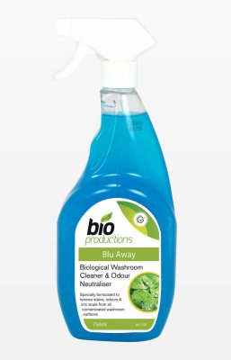 750ml BLU AWAY BIOLOGICAL WASHROOM CLEANER 6PK