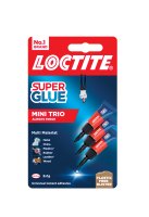 LOCTITE SUPER GLUE MINI TRIO 3 X 1 GRM