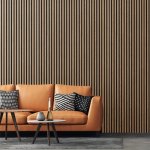 Fibrotech Acoustic Panel 2.44m x 605mm x 22mm - Oiled Oak