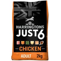 Harringtons Just 6 Chicken Dry Adult Dog Food 2kg