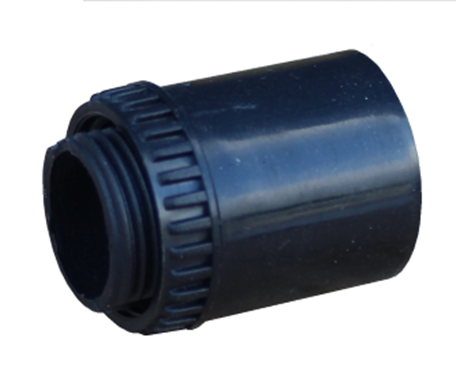 20mm PVC Male Adaptor Black