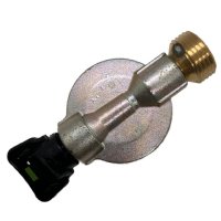 R/Angle 21mm ClipOn Adaptorto Adapt 4.5kg Calor Threadto 21mm Clip on Fitting