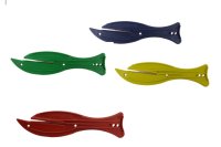 Fish Knife Safety Metal Detectable no hook - 6"