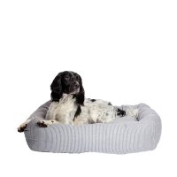 Danish Design Rustic Stripes Grey Snuggle Bed