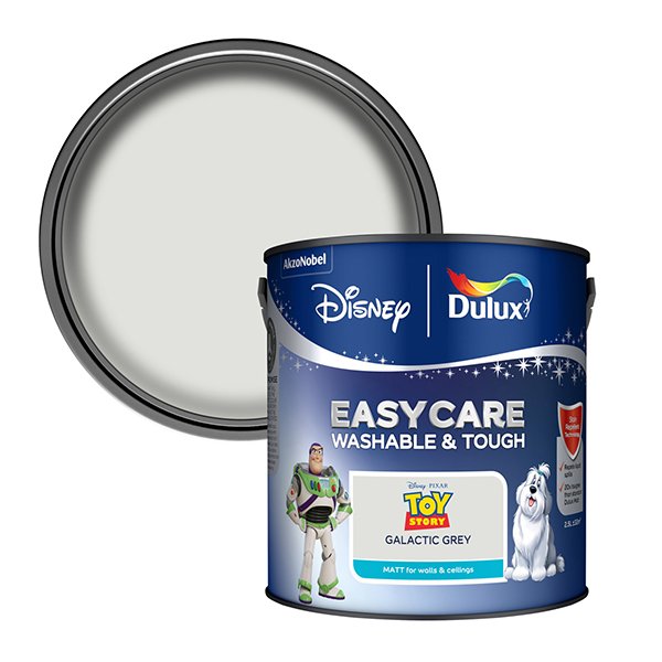 Dulux Easycare Toy Story Galactic Grey 2.5L Paint
