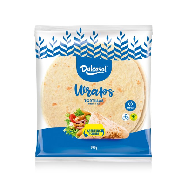 Dulcesol Tortilla Wraps 25cm X 360g cnfoods