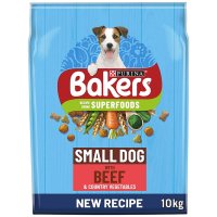 Bakers Complete Small Dog - Beef & Veg 10kg
