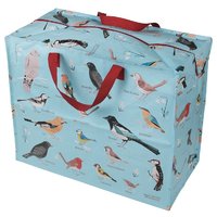 Zipped Shopper Bag Garden Birds