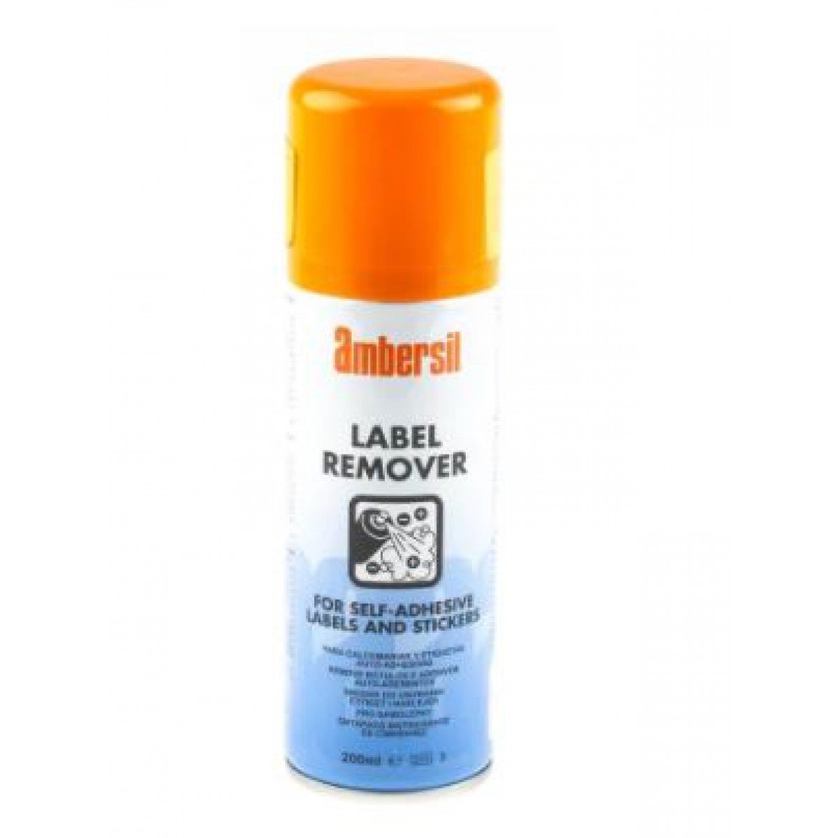 Ambersil Aerosol Label Remover Clear 200ml RS Safety Solutions