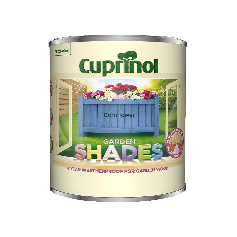 Cuprinol Garden Shades Cornflower 1L Topline Bolands Home, Garden