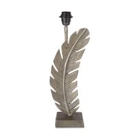Searchlight Character Antique Silver Table Lamp