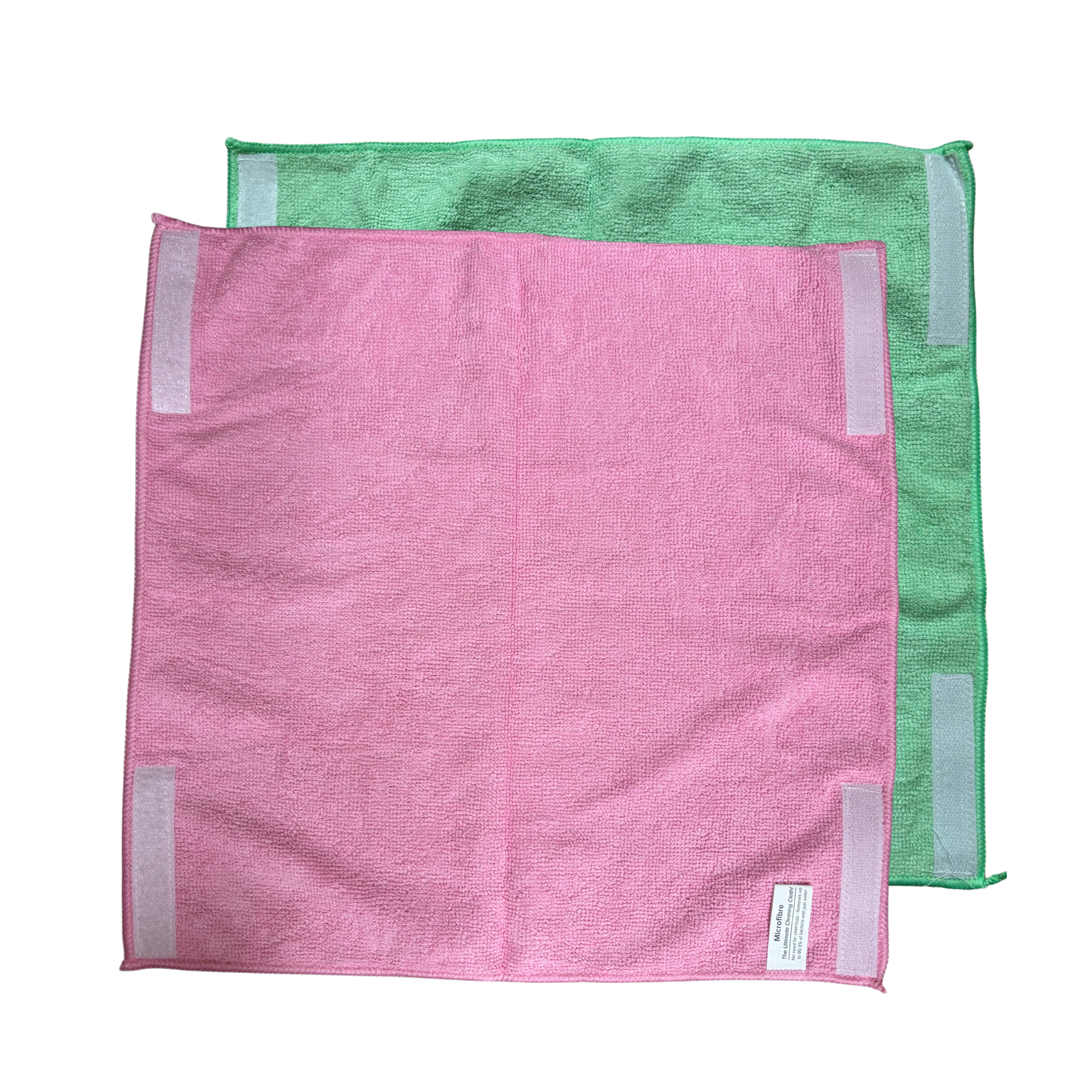 Hy-Tech Microfibre Cloths with Velcro, 200/Case