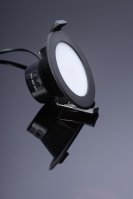 ROXANA 6W LED Downlight CCT3 3000K,4000K,6500K Dimmable IP44, black