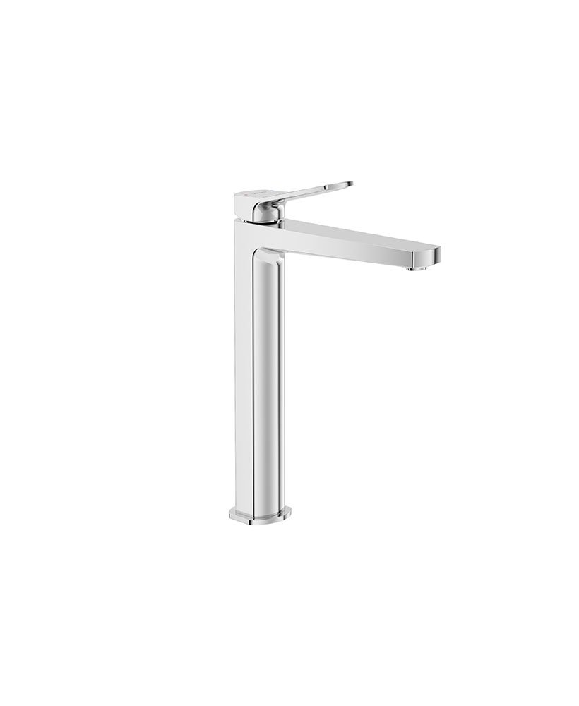 LUTA Freestanding Basin Mixer Chrome