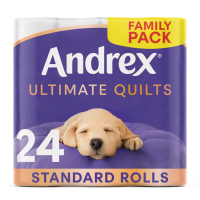 Andrex&reg; Ultimate Quilts Toilet Tissue, 24 Rolls