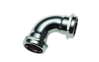 CHROME WASTE W401/OF CHROME PLATED 54mm 135DG ELBOW (N)