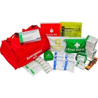 EMERGENCEY TRAUMA KIT IN RED