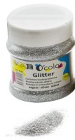 Silver Biodergradable Glitter 100g Pots