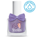 Purple kids-safe nail polish that washes off with soap and water.