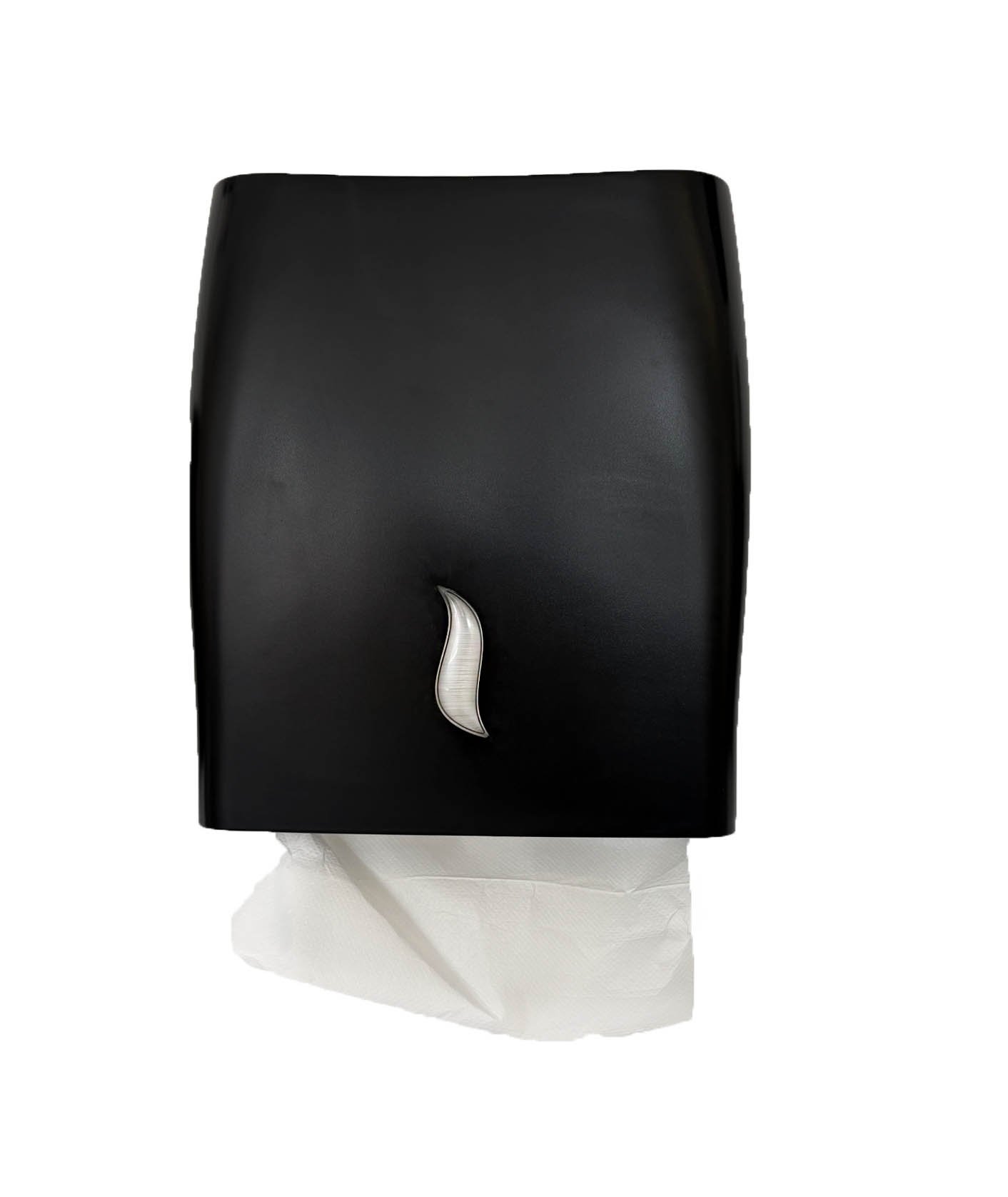 MATTE BLACK PAPER TOWEL DISPENSER 