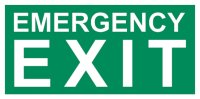 Emergency Exit (Text Only)