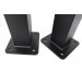 BowTop Steel Fence Post 1000mm with Base Plate 132x132mm