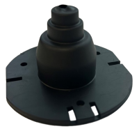 Gasket for straight sided sockets single cable entry