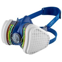 Elipse High Performance ABEK1P3 Reusable Half Mask for multiple Gases and Vapours and Dust