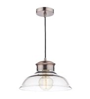 Siren 1 Light Pendant, Glass/Copper | LV1802.0097