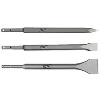 MILWAUKEE SDS-PLUS CHISEL SET