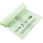 7L GREEN COMPOSTABLE BIN LINER FOR FOOD WASTE 2080PK