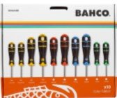B219.010RB 10 PC BAHCOFIT RAINBOW SCREWDRIVER SET