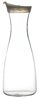 Acrylic Carafe (White Pouring Lip) 52.75oz 1.5L Carton of 12