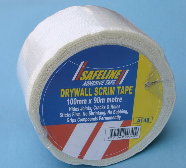Scrim Tape 100mm x 90 metre Roll Goodwins