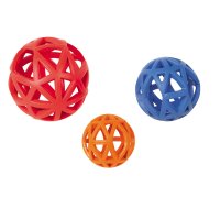 Nobby Rubber Fence Ball Assorted Colours 12.5cm