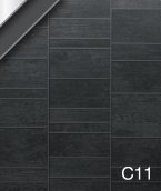 GROSFLEX STONE ANTHRACITE SMALL TILE 375MM WIDE 3PK