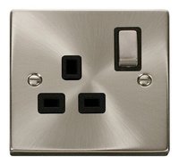 1 Gang DP 'Ingot' Switched Socket Outlet