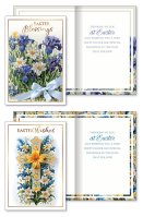 Easter Card/Gold Foil/Embossed/2 Designs   (85624)
