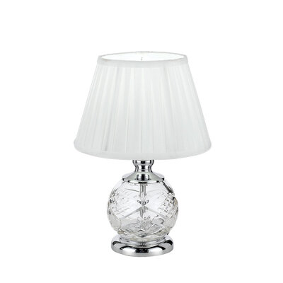 Telbix Vivian Table Lamp Chrome/White