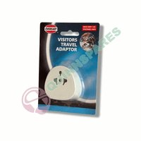 Worldwide To Uk And Ireland 3 Pin Travel Adapter Carded Single Unit