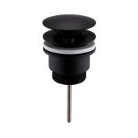 Tucker French Universal Basin Waste Matt Black